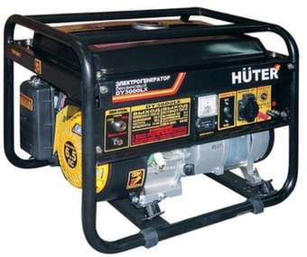 Бензиновый генератор Huter DY3000LX-электростартер