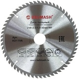Пильный диск BELMASH 210x2,5/1,5x32/30; 60T RD119A