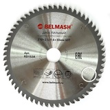 Диск пильный по цветным металлам и пластику BELMASH 210*2,5/1,6*30; 60T RD152A